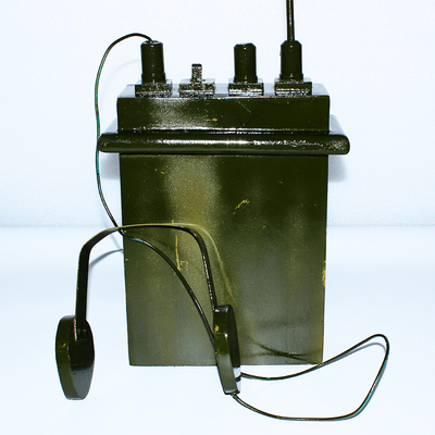 八路军电台对讲机发报机表演道具