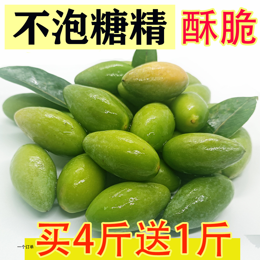 新鲜青橄榄青果500g正宗福州2号25年产地现摘直发原味果不泡糖精