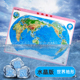 水晶版 全球地理地形学习图典山脉河流学生学习地理知识墙面贴图世界地图装 2019全新版 地图高清防水耐用学生版 饰贴墙 世界地形版