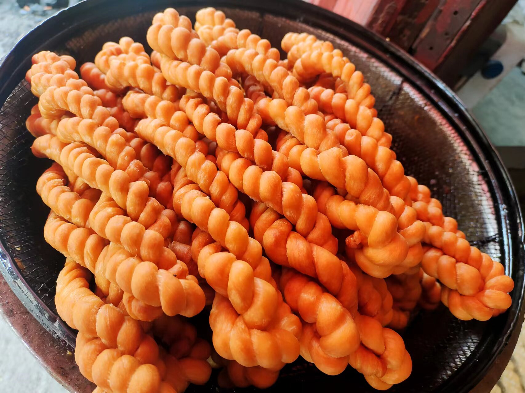 山西运城特产永济手工软麻花