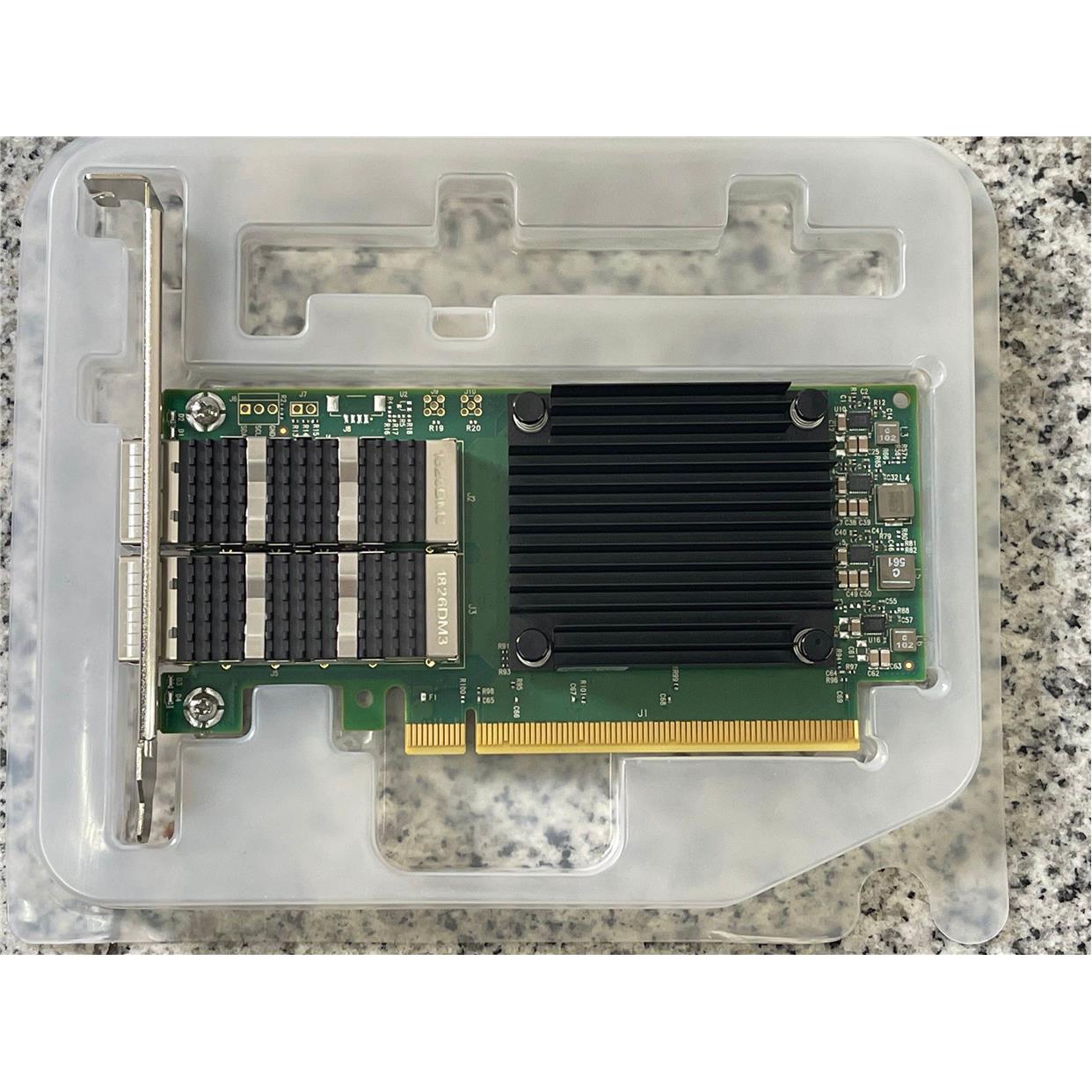 DELL mellanox cx6双口100G网卡 PCIE 4.0 16X CX623106A 3年质保