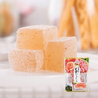 日本进口零食品 津山屋 无花果味软糖133g 好吃的休闲