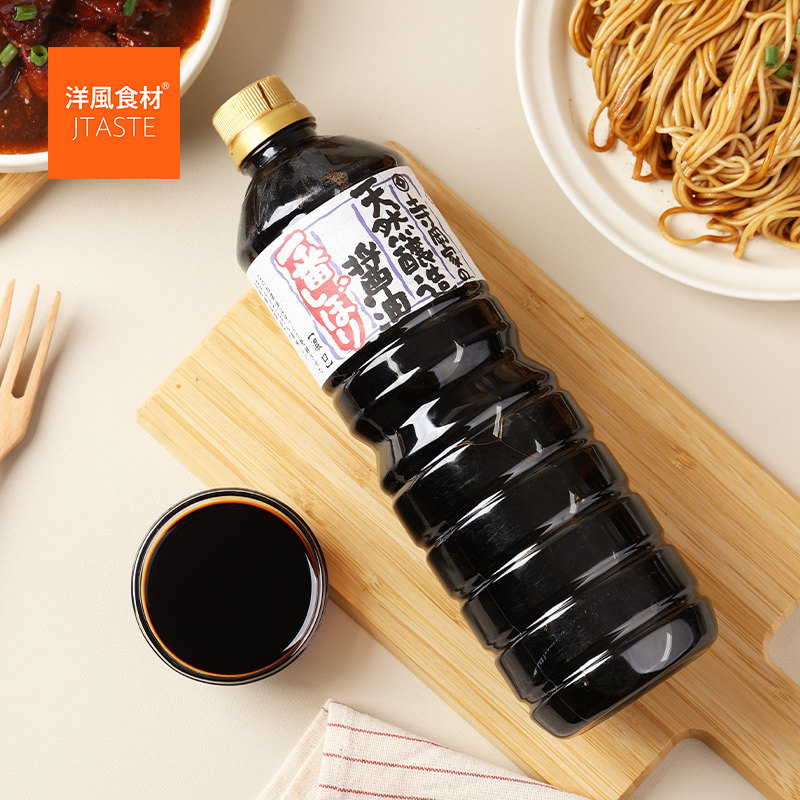 新品 日本进口寺冈家 酿造酱油（一升装）1L 日式酱油火锅蘸酱