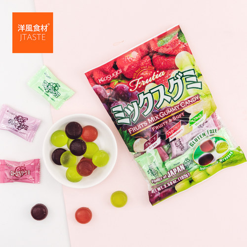 春日井零食品什锦102g果汁软糖