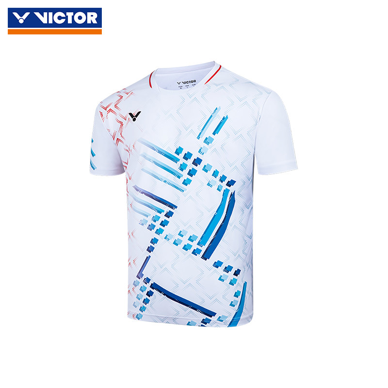 VICTOR/威克多羽毛球服休闲系列中性款针织运动POLO衫羽毛球服