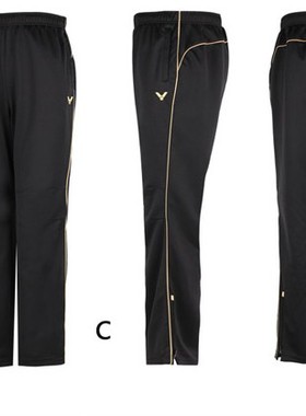 包邮正品特价清仓处理Victor胜利威克多羽毛球裤6282男女运动长裤