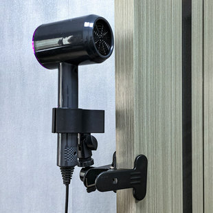 免手拿懒人吹风机支架金属大力夹免打孔电吹风置物架桌面固定夹子