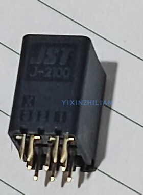 JST连接器JST B06B-J21DK-GGXR原装6P针座 2.5mm间距 黑色直针座