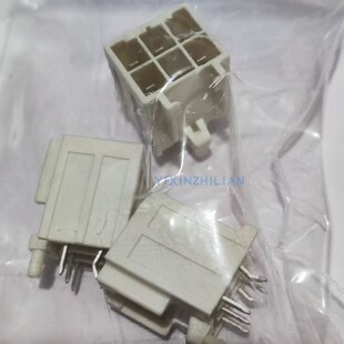 泰科TE 179841-1原装6P直针座 3.96mm间距AMP安普179841-1针座