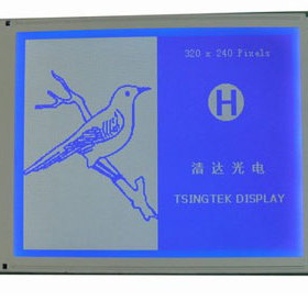 5.7寸320240液晶模块 大液晶屏 触摸屏 RA8835控制器 蓝色液晶