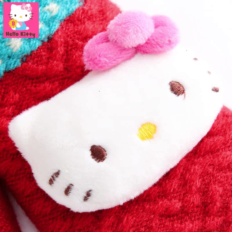 Gants pour fille HELLO KITTY en acrylique - Ref 2150191 Image 3