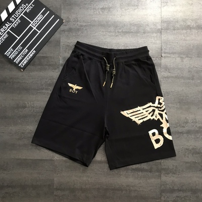 2024夏季新款boy斜鹰印花老鹰字母宽松印花休闲运动五分裤短裤潮