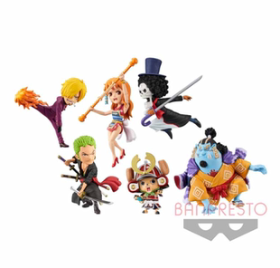 眼镜厂 WCF 海贼王 百景 01 1 娜美 索隆 布鲁克 甚平