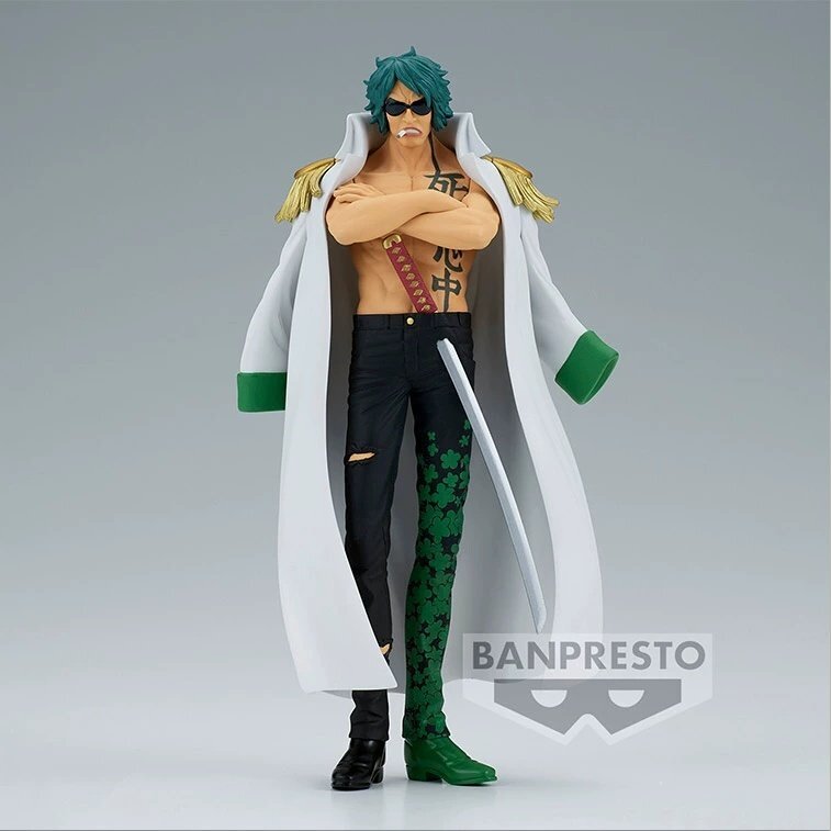 万代眼镜厂景品 海贼王 航海王 DXF 伟大航道 绿牛 荒牧 手办图片