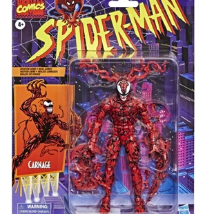 正版孩之宝 漫威传奇系列 屠杀（漫画版）可动