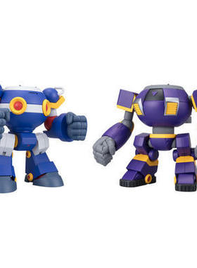 万代食玩盒蛋洛克人66 action MINIPLA 骑行装甲 现货