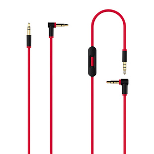 原装魔音solo录音师2.0耳机线BEAT二三代Studio3.0线控带麦通话线