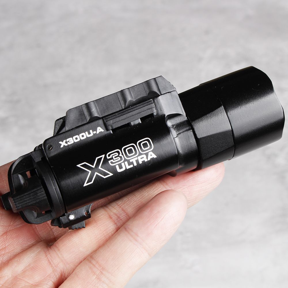X300金属战术手电筒户外照明下挂