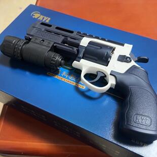 小月亮左轮BRODAX44软弹仿男孩抛壳合金zp5礼盒357手枪玩具pm360
