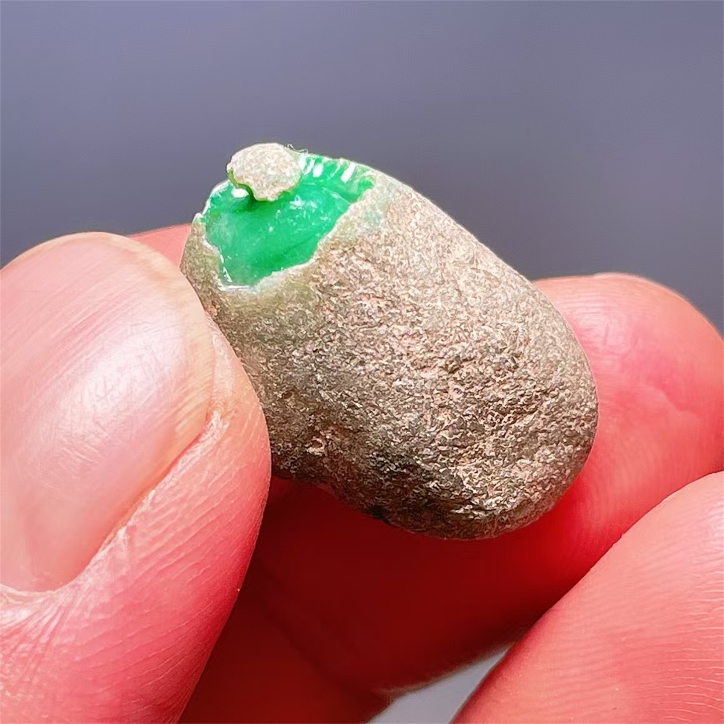 精品缅甸天然翡翠原石色料