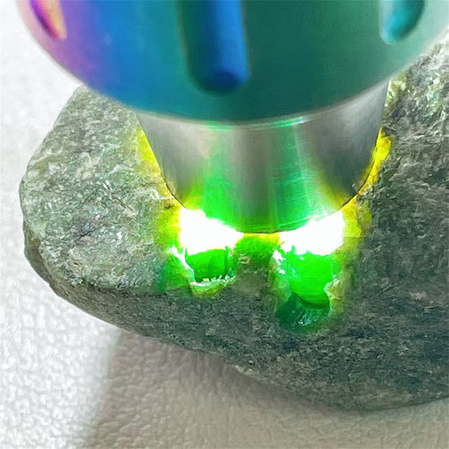 缅甸老坑后江翡翠原石色料24克