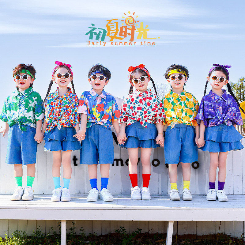 运动会舞蹈复古儿童啦啦队六一幼儿园服装演出服港风表演小学生,童装/婴儿装/亲子装,儿童演出服,淘宝优惠券,粉丝福利购,淘宝优惠卷