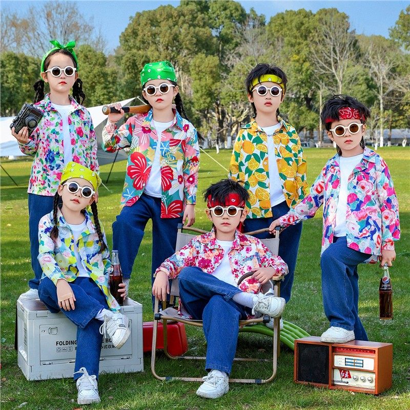 年代演出服儿童服装亲子复古8090小学生啦啦队幼儿运动会元旦港风,童装/婴儿装/亲子装,儿童演出服,淘宝优惠券,粉丝福利购,淘宝优惠卷