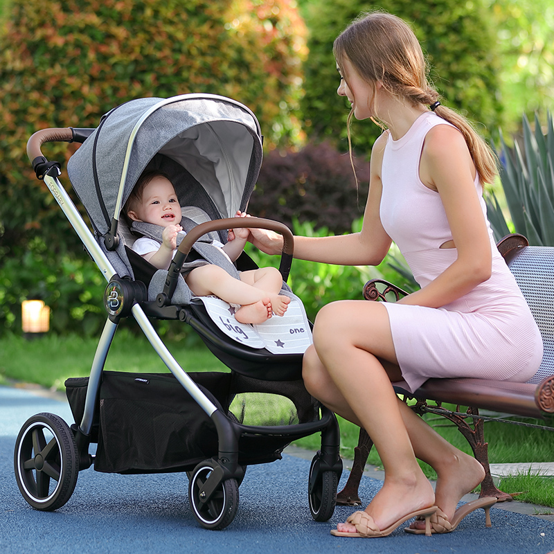 德国婴儿推车高景观双向轻便折叠可坐可躺儿童手推车便携伞车童车