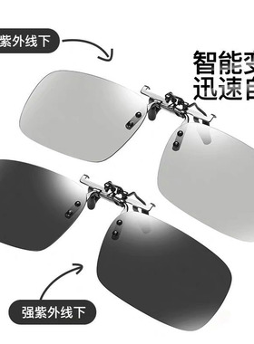 近视偏光太阳镜夹片镜片