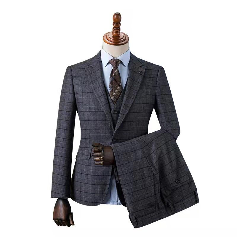 武汉手工西服定做男西服礼服定订做商务西装套装羊毛定制西服套装