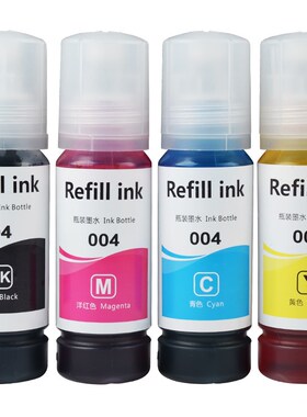 适用EP爱普生打印机墨水002 004 L3115 L3117L3118L3119L3158墨水