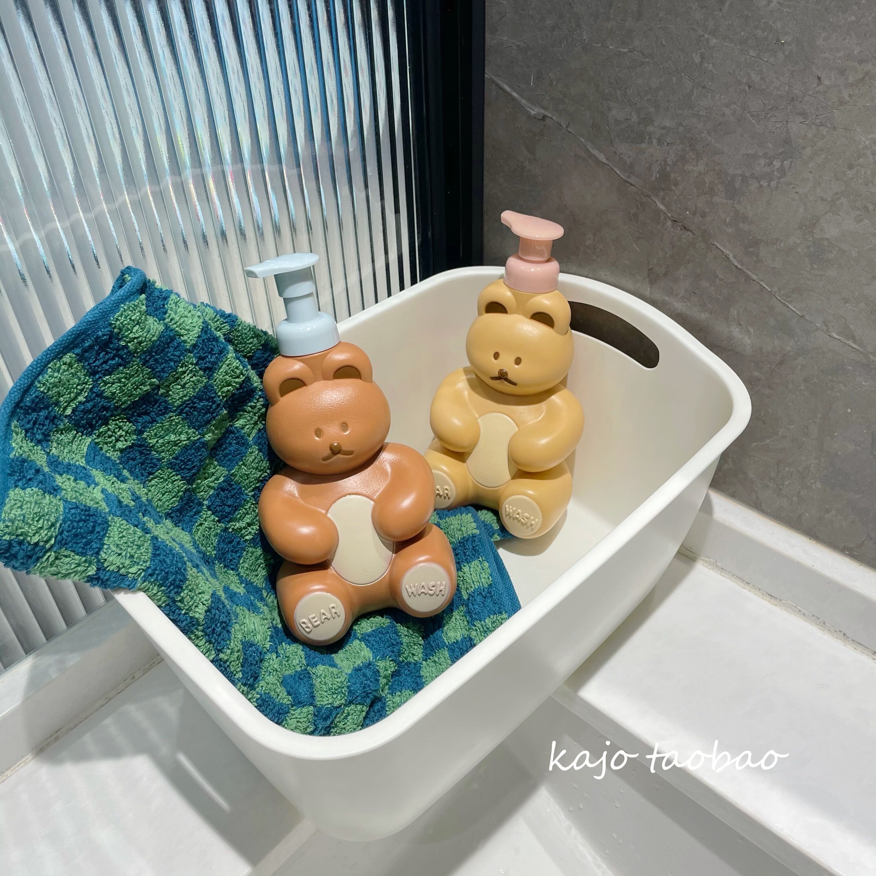 奶乎小熊泡沫洗手液分装瓶