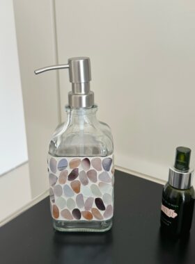 民宿酒店马赛克洗手液分装瓶