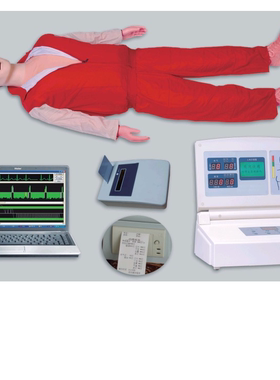 液晶彩显高级电脑心肺复苏模拟人(IC卡)/CPR580S-C/急救人体模型