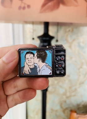 SPN邪恶力量supernatural洛城destiel Cockles相机烤漆金属徽章