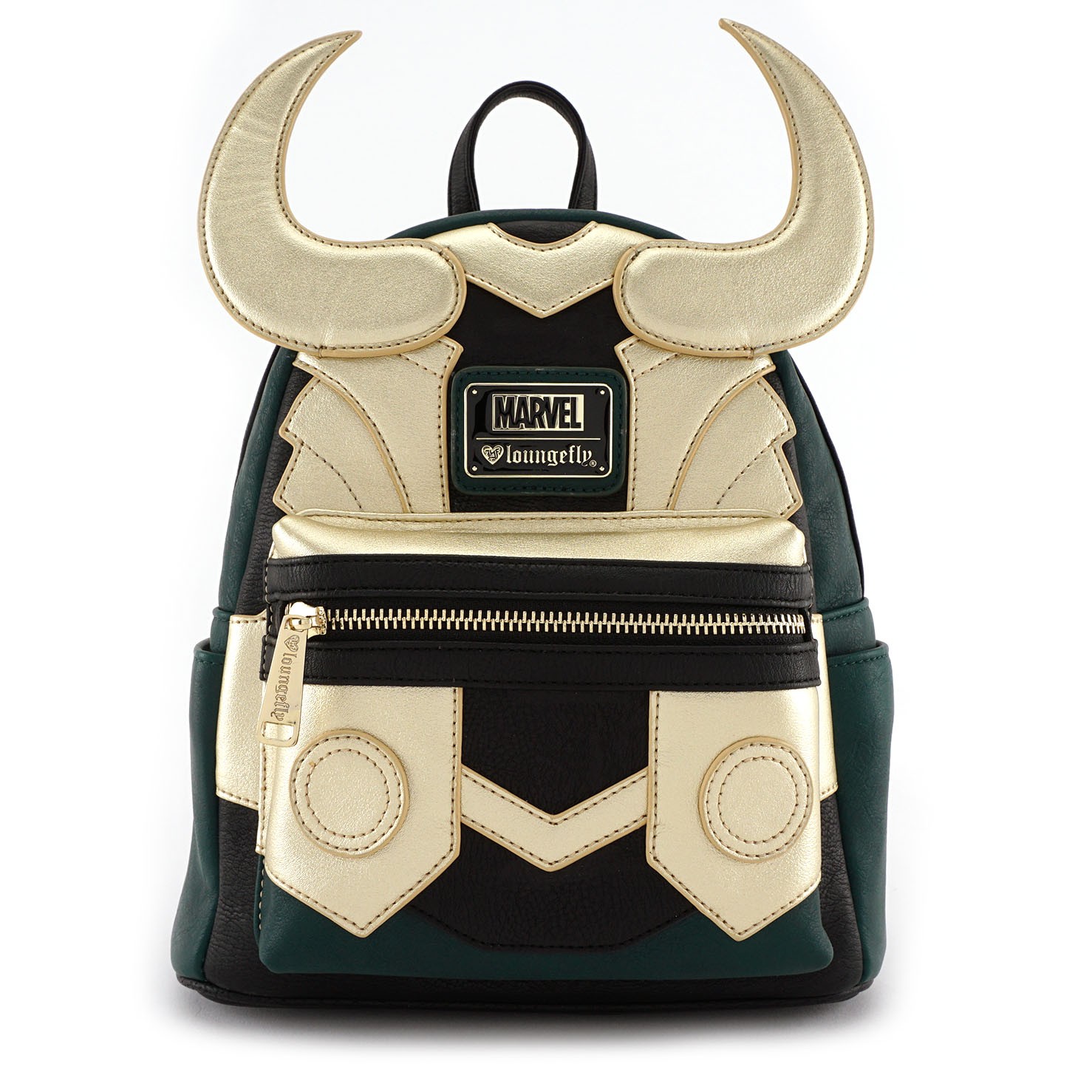 美国正版Loungefly Marvel雷神3洛基Loki Cosplay Mini双肩包现货