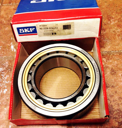 进口轴承 瑞典SKF轴承NUP309ECM 圆柱滚子轴承NUP309ECM/C3 92309