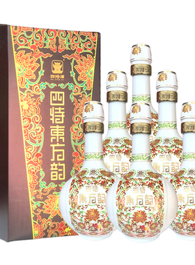 江西四特酒 四特东方韵弘韵42度/52度500ml*6瓶整箱装 特香型白酒