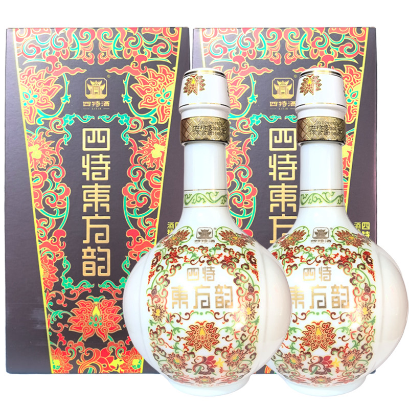 江西四特酒42度/52度四特东方韵弘韵500ml*2瓶 特香型白酒