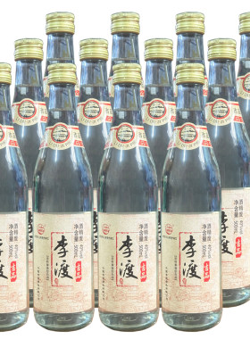 2017年李渡酒吉品40度500ml*12瓶整箱装浓特兼香型白酒高粱酒老酒