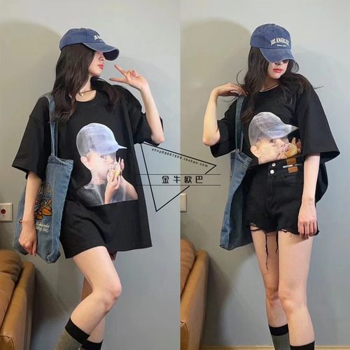 明星款ADLV情侣休闲短袖