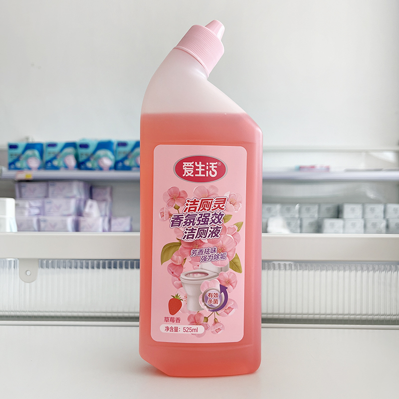 爱生活草莓香洁厕灵马桶清洁剂