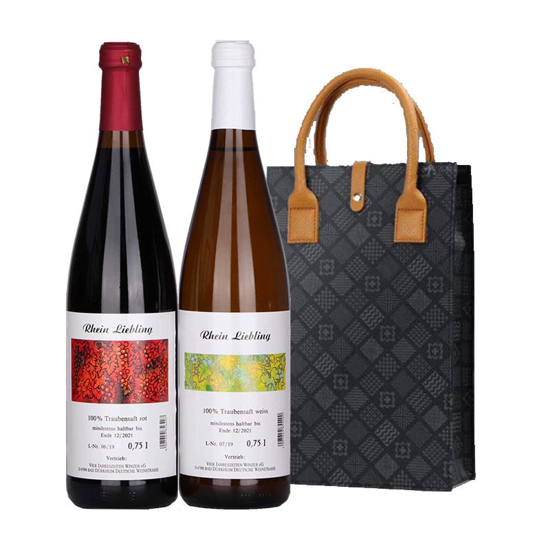 无醇红白葡萄汁莱茵恋曲德国四季酒庄原瓶进口0度无酒精原液礼盒