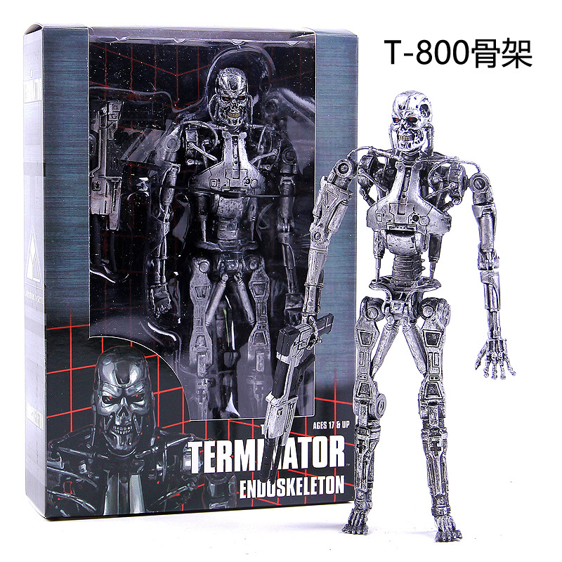 NECA 39859终结者骨架 T800 7寸可动人偶-封面