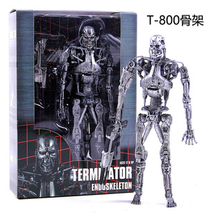 NECA  39859 终结者 骨架 T800 7寸可动人偶