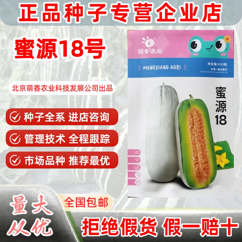 蜜源18號正品甜瓜種子