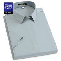 【 Contains Modal 】 Romon Women's Business Casual Short-sleeved Shirt 2026 Summer Thin and easy-to-maintain shirt for women thumbnail 7