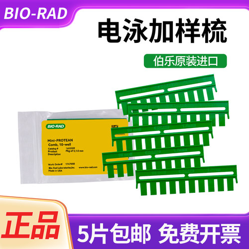 WB电泳凝胶梳子伯乐垂直制胶梳子