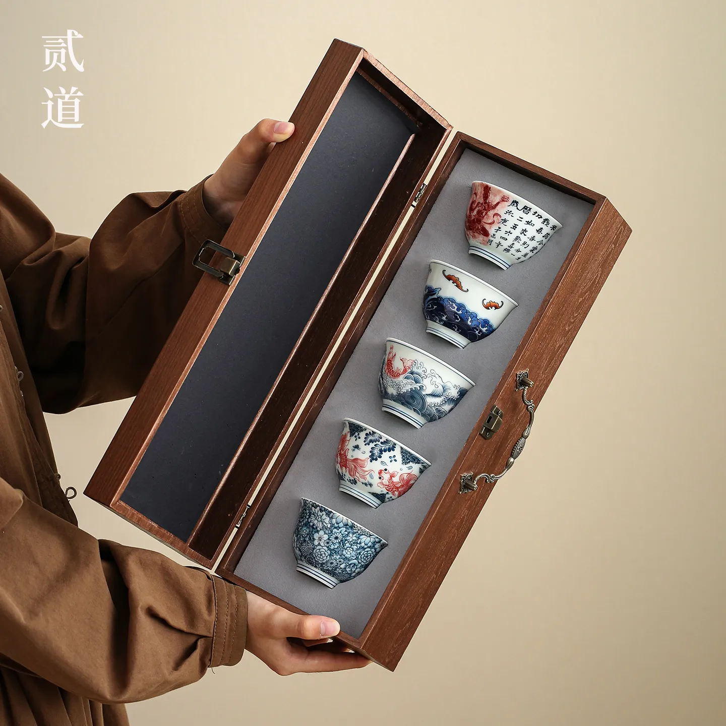 故宫文创国风北京伴手礼出国送老外长辈客户生日礼物实用高档茶杯