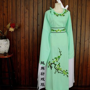 戏曲小生服装圆领古装演出服古代衣服男 戏剧越剧服装黄梅戏戏服